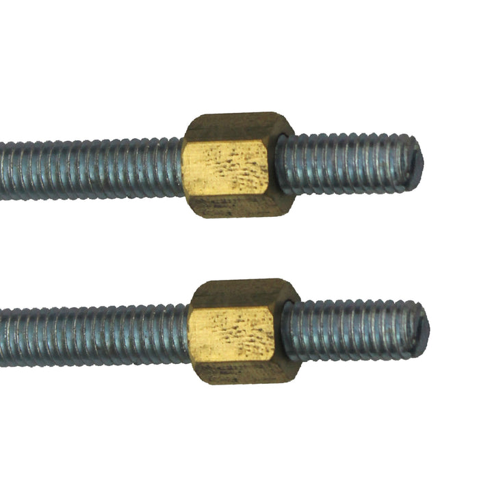 Set fissaggio rubinetti 2 fori