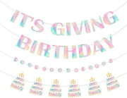 Banderola di Auguri - Decorazioni di Compleanno - Banderola di Compleanno - Resistente e Affidabile - 8,89 x 6,35 cm - Decorazione Festiva - Ideale per