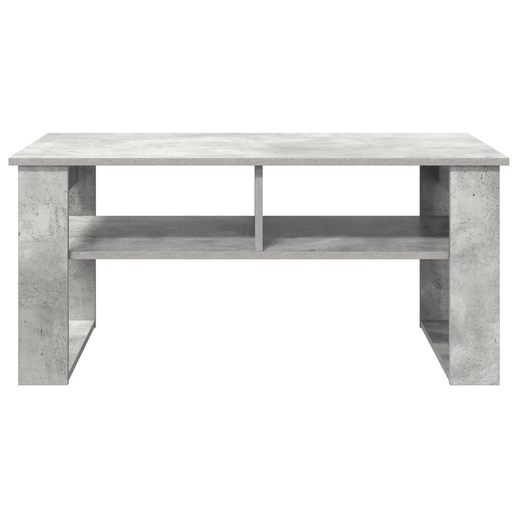 Tavolino da salotto Grigio cemento 96 x 54 x 44 cm