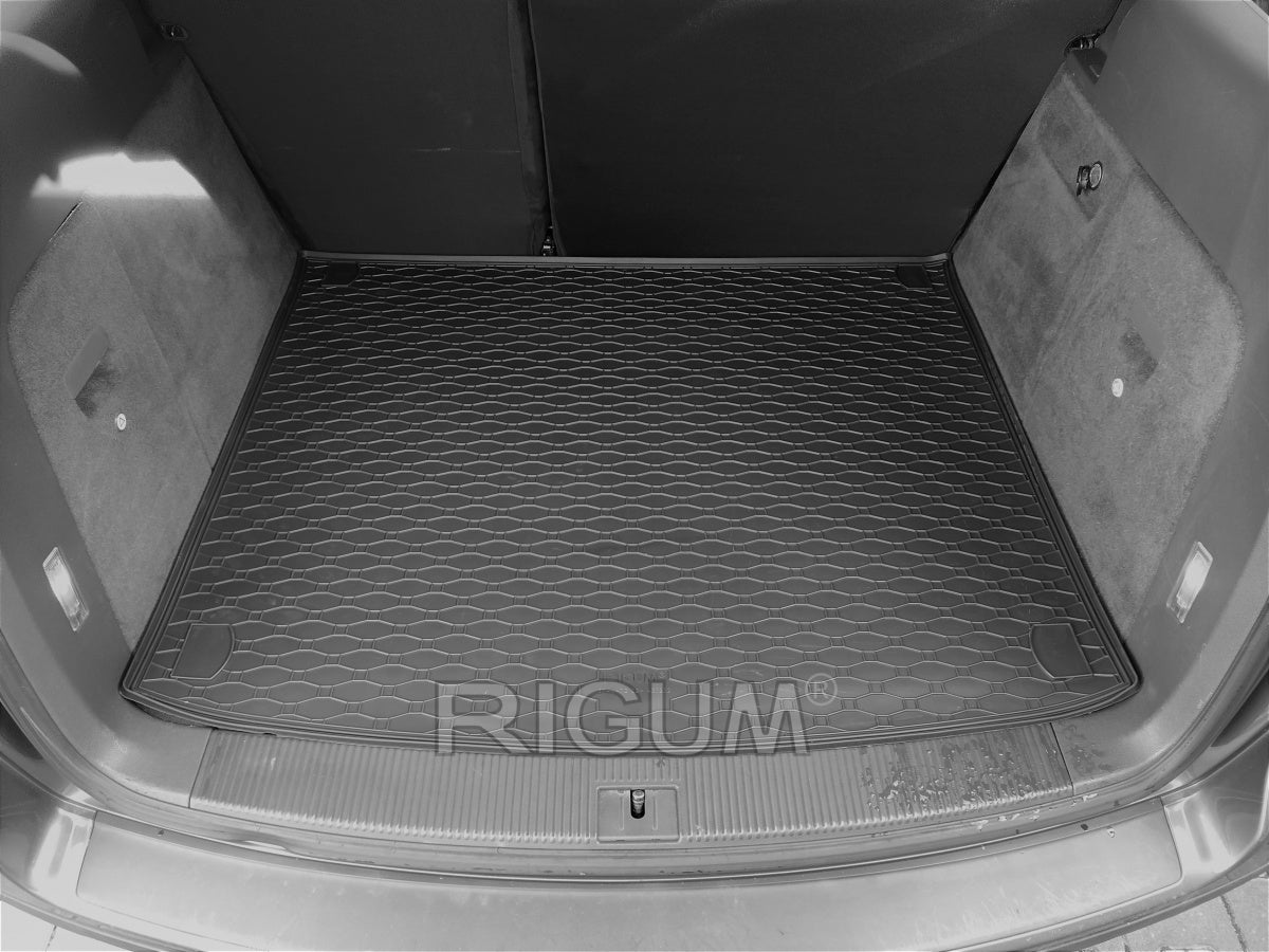 209B-437232 Tappeto gomma baule per VW Touareg I dal 2002 al 2010, VW Touareg II dal 2010 al 06.2018 aria condizionata b