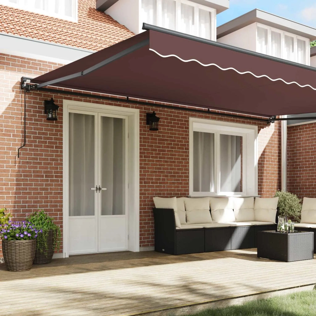 Struttura della tenda Marrone 500 × 300 cm 3331239