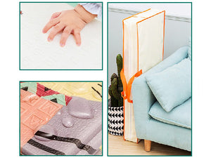 Tappeto Gioco Bambini Neonati impermeabile Pieghevole e reversibile 180 x 150 x 1 -- FD024-