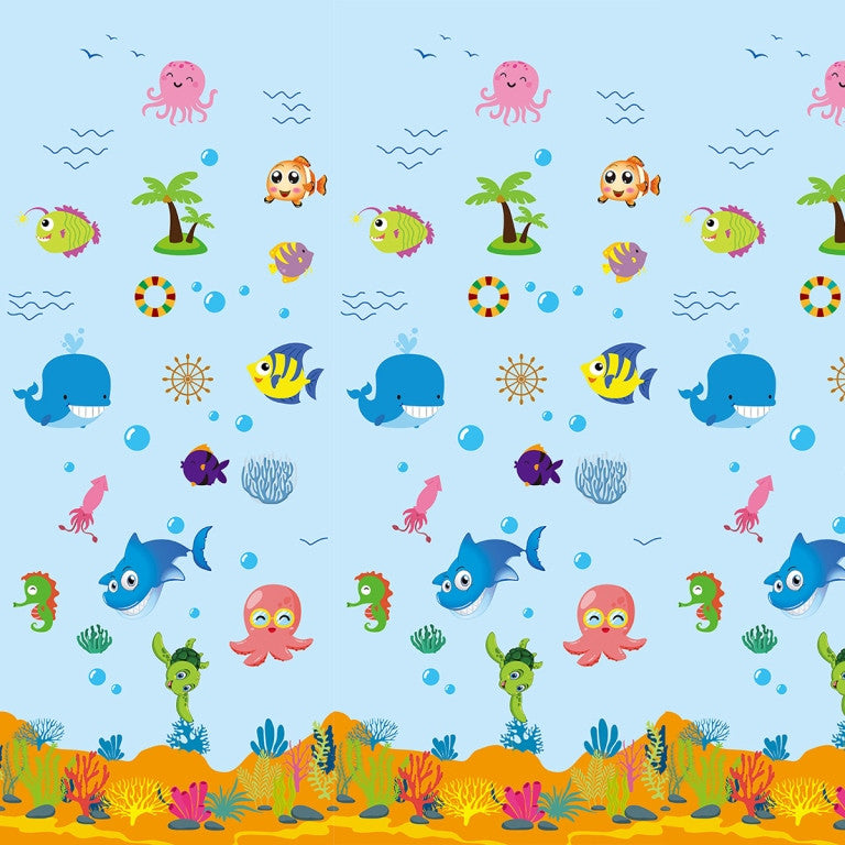 Tappeto Gioco Bambini Neonati impermeabile Pieghevole e reversibile 180 x 150 x 1 -- FD024-