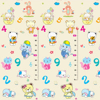 Tappeto Gioco Bambini Neonati impermeabile Pieghevole e reversibile 180 x 150 x 1 -- FD024-