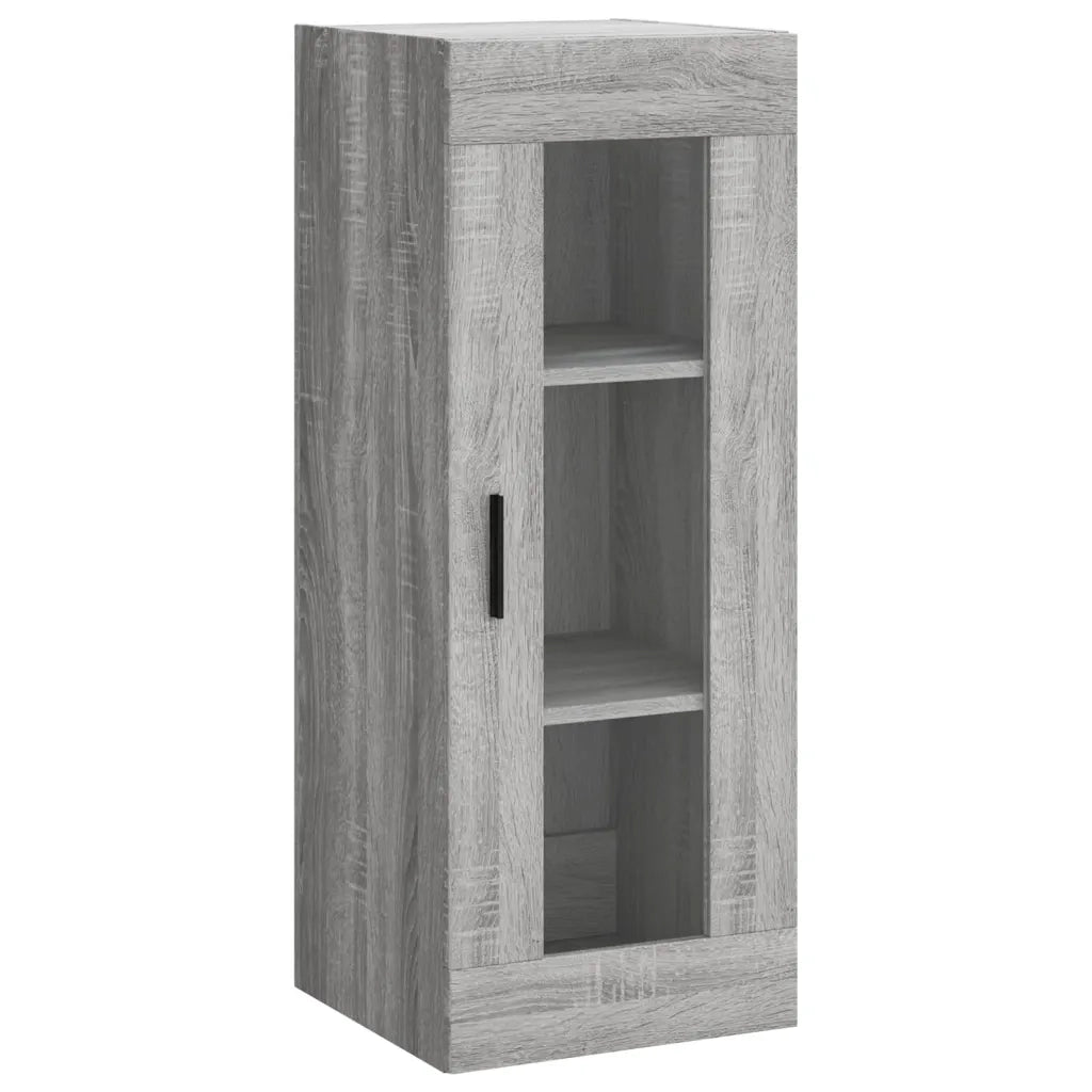 Credenza Grigio Sonoma 34,5x34x180 cm in Legno Multistrato 3199447