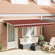 vidaXL Tenda Retrattile Multicolore 350 x 200 cm