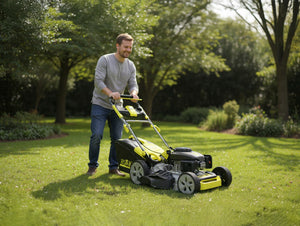 Rasaerba a Scoppio Semovente EURO 5 – Motore 196cc | Potente e Affidabile per Giardinaggio Professionale