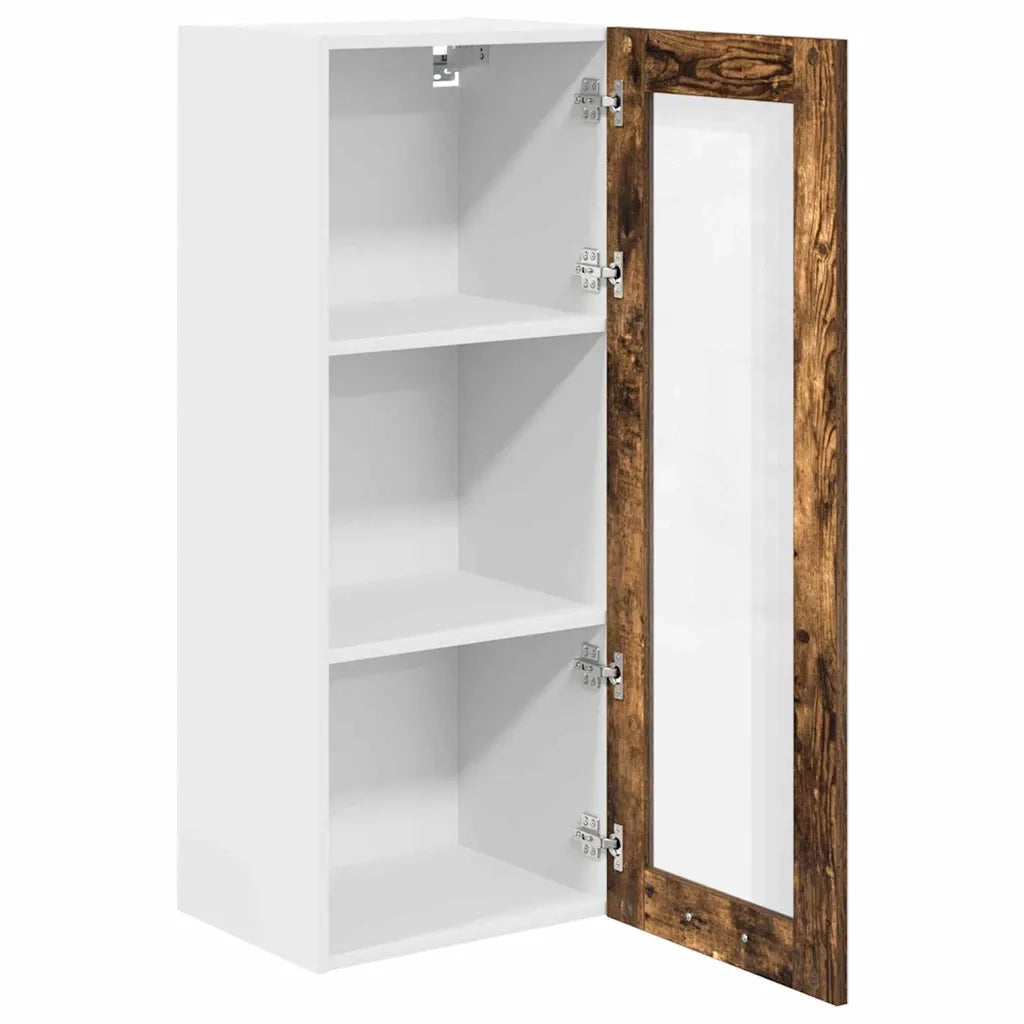 Armadio pensile Rovere fumé 40 x 31 x 100 cm Legno multistrato