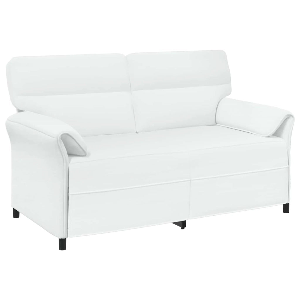 Set di divani 2 pz Bianco Tessuto 3424868