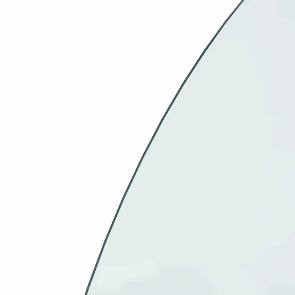 Piastra in vetro per camino Trasparente 1000 x 600 mm Vetro CFW6627173