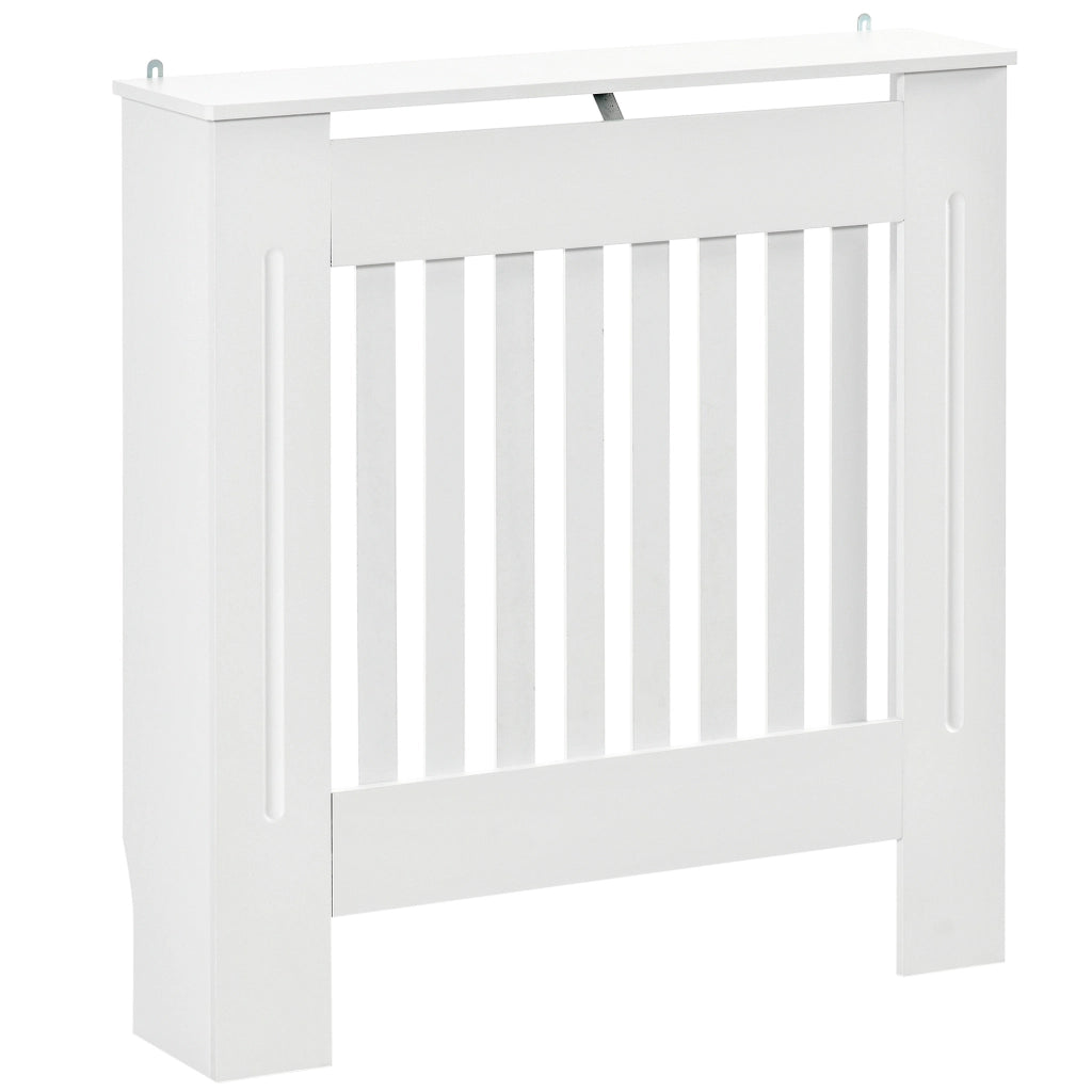 Copritermosifone MDF Bianco ¨C Xylo ¨C Mobile Salvaspazio Moderno 78x19x81 cm