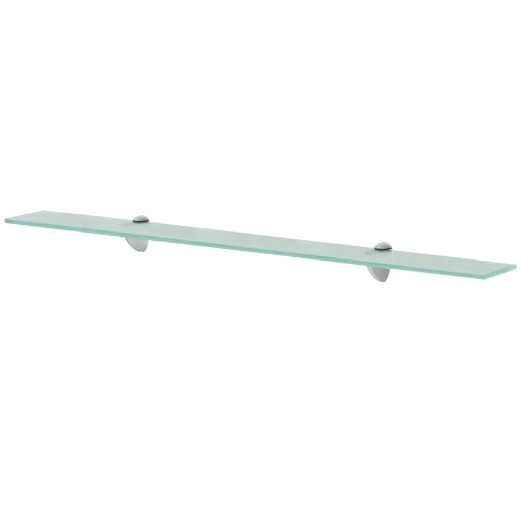 Mensola/armadietto/mobile in vetro da parete 90 x 10 cm spessore 8 mm 2702125/2