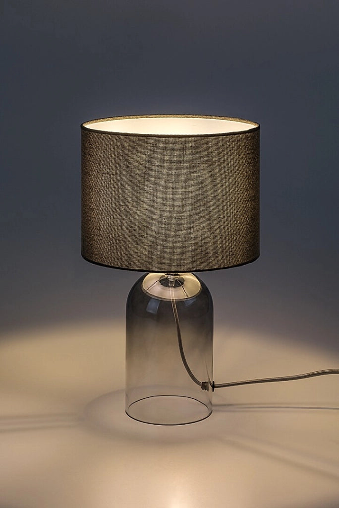 Lampada da tavolo Luxin 1xE14 vetro fumé Rabalux