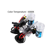 COPPIA LAMPADE FARI XENON HB3/9005 6000K RICAMBI AUTO MOTO 35W XENON