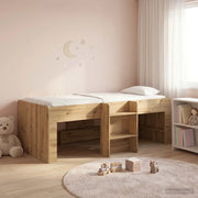 Letto Alto per Bambini 2 pcs Rovere Artigianale