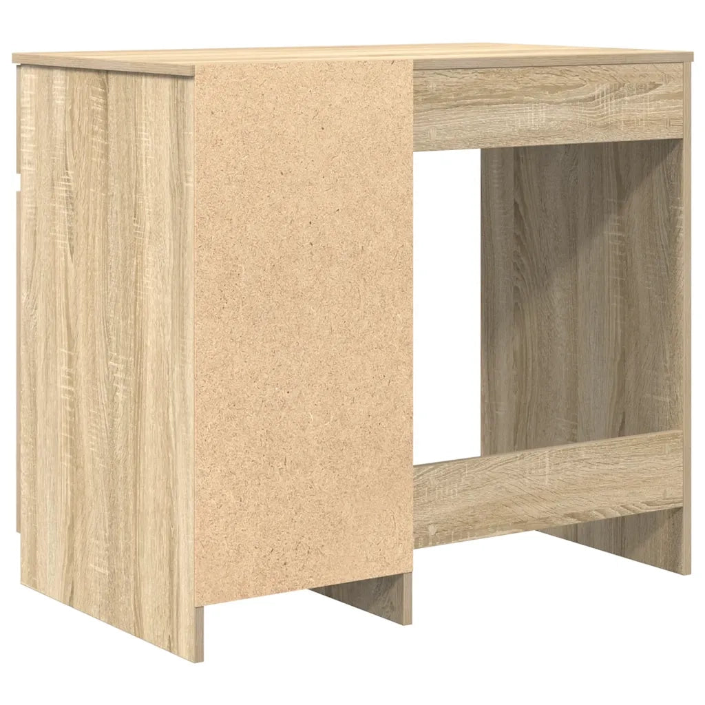 Scrivania Rovere Sonoma 86x49x76 cm in Legno Multistrato 861825