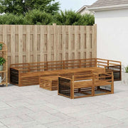 Set di divani da esterno 9 pz 3383532