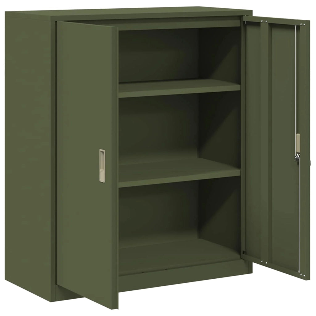 Armadio Verde oliva 90 x 40 x 105 cm Acciaio 891650