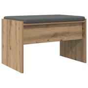 Panca per ingresso Rovere artigianale 63 x 38 x 40 cm