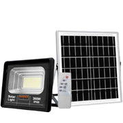 Trade Shop - Faretto Luce Solare Con Pannello Fotovoltaico 300 W Ip65 Impermeabile Telecomando -