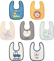 Set di asciugamani per bambini, 7-pack, asciugamani impermeabili per bambini, asciugamani morbidi e assorbenti per bambini con chiusura a clip, asciugamani per bambini con clip per bambini maschi e femmine