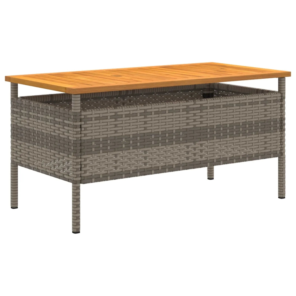 Set da giardino Grigio polyrattan 42025106