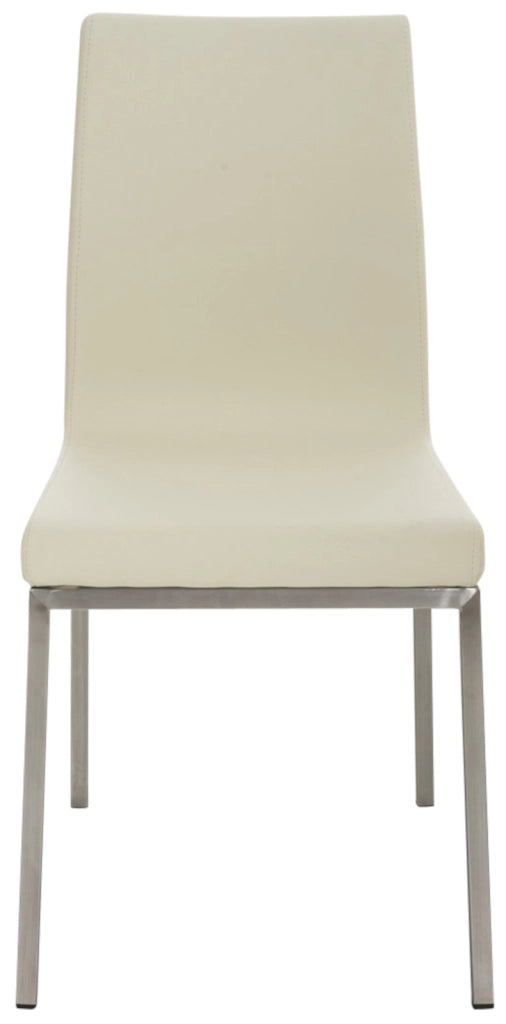Set di 2 sedie da pranzo Colmar crema