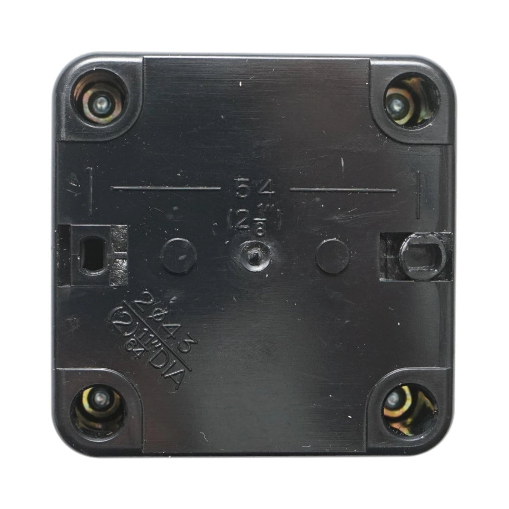 Alloggiamento pulsante di comando STOP rosso, tipo fungo, con ritorno, 1NC, 40mm Breckner Germany