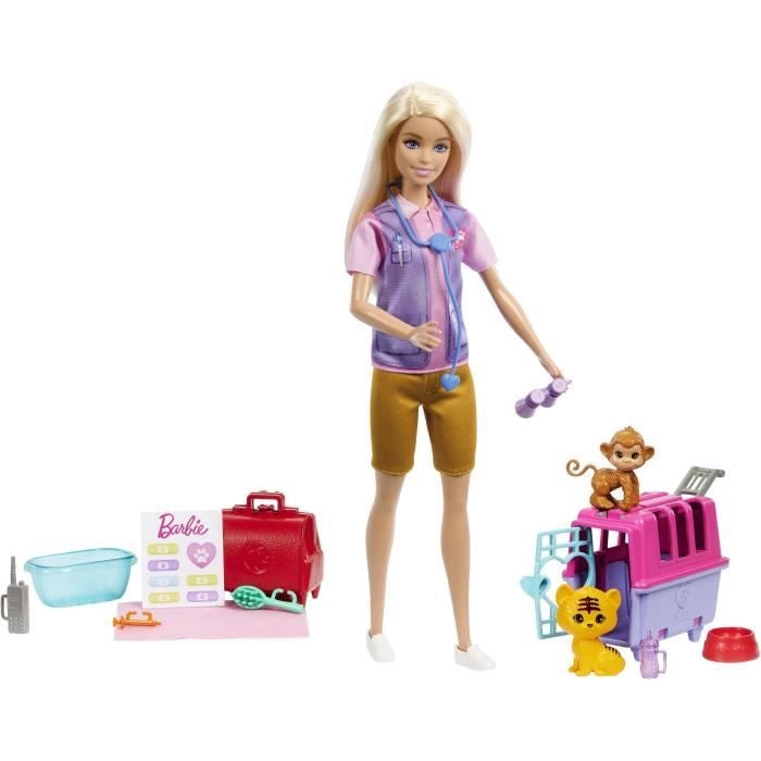 SALVATAGGIO ANIMALI BARBIE - BARBIE - HRG50