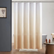 Gordino per doccia impermeabile - resistentente alla muffa - lavabile - in poliestere 150x200 cm - incluso 10 ganci - con effetto colorato - gordino per bagno