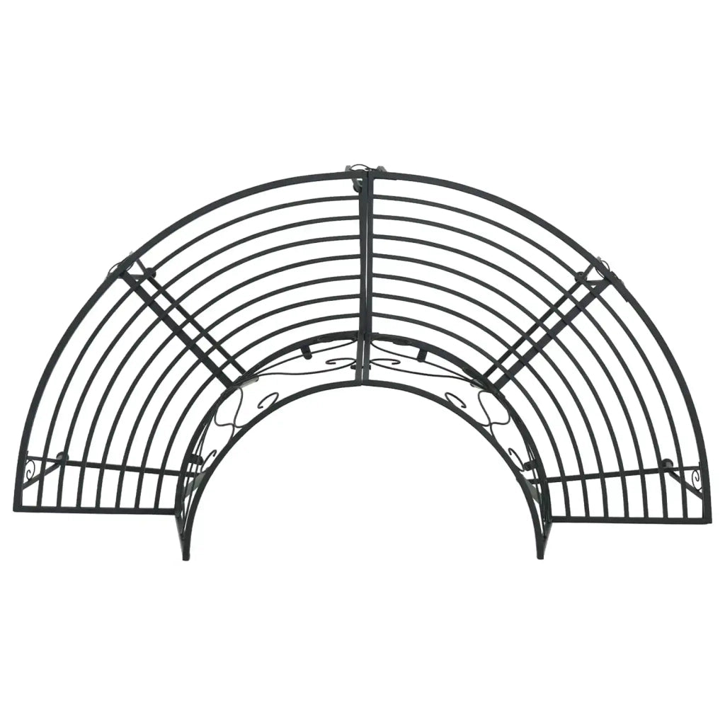 Panchina per Alberi 4-Numero di posti 160 x 80 x 89 cm Acciaio 42029524