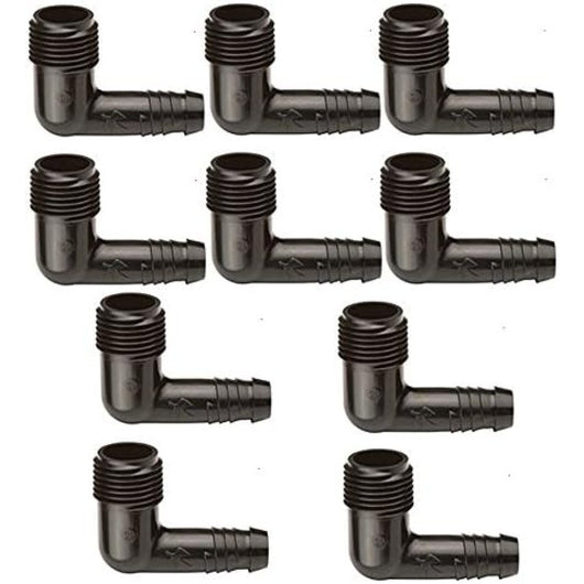 Rain bird gomito 1/2 con portagomma per tubo flessibile confezio