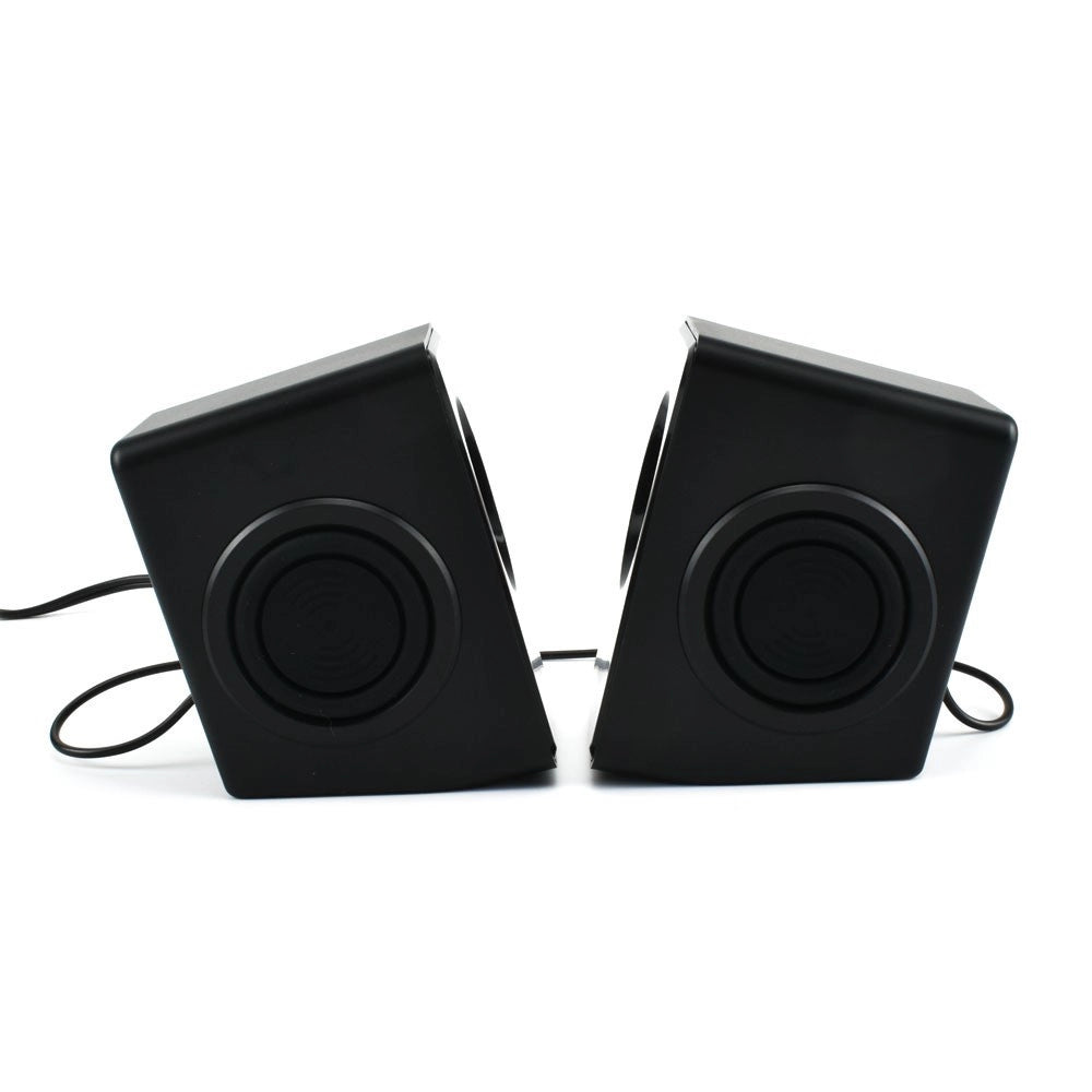 Trade Shop - Mini Altoparlanti Per Computer 2.0 Cablati Con Potenza 3w Jack 3,5 Mm/usb Q-yx16 -
