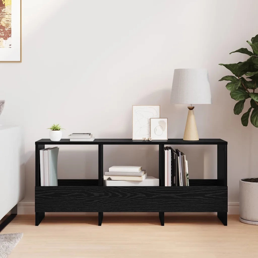 Scaffale per riviste Rovere Nero 102 x 30 x 45 cm CFW7813343