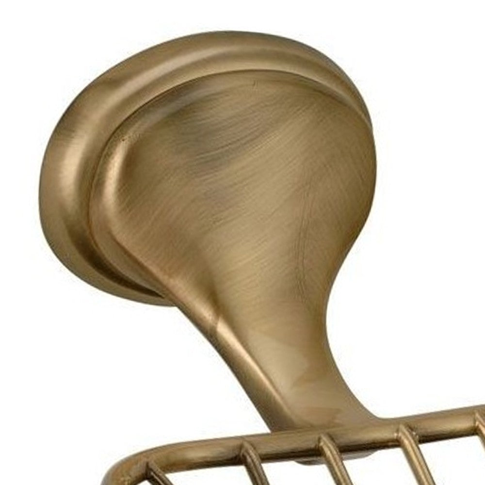 Porta sapone vecchio ottone revival