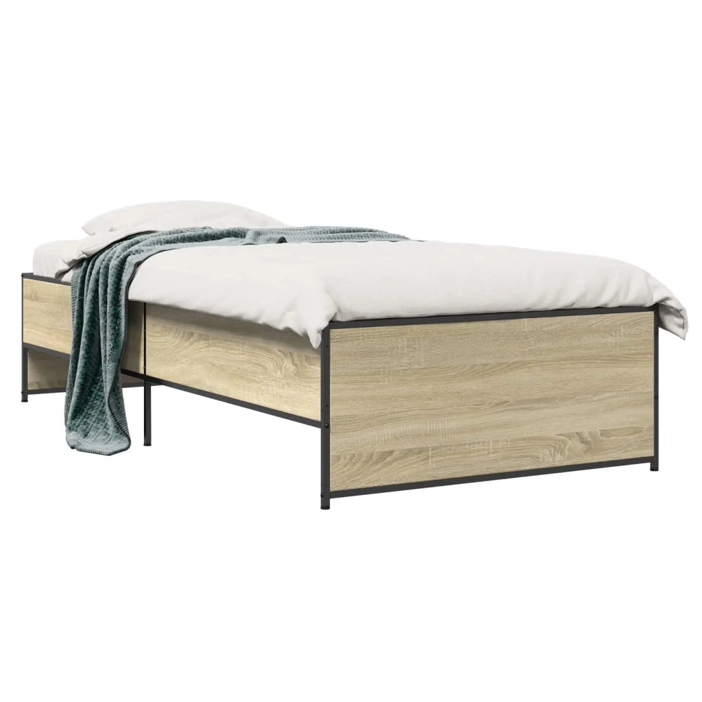 Struttura del letto Rovere Sonoma 80 x 200 cm