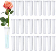 Set di tubi per fiori 33 pezzi - Riciclabile - Serbatoio d'acqua - Tubi di reazione - Ecocompatibile - Materiale plastico duraturo - Vasi per fiori