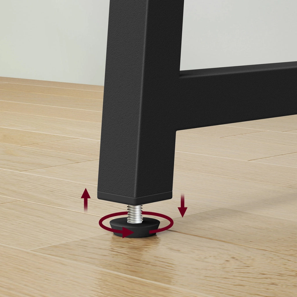 Scrivania per computer MAX 1.0 rovere sonoma e nero