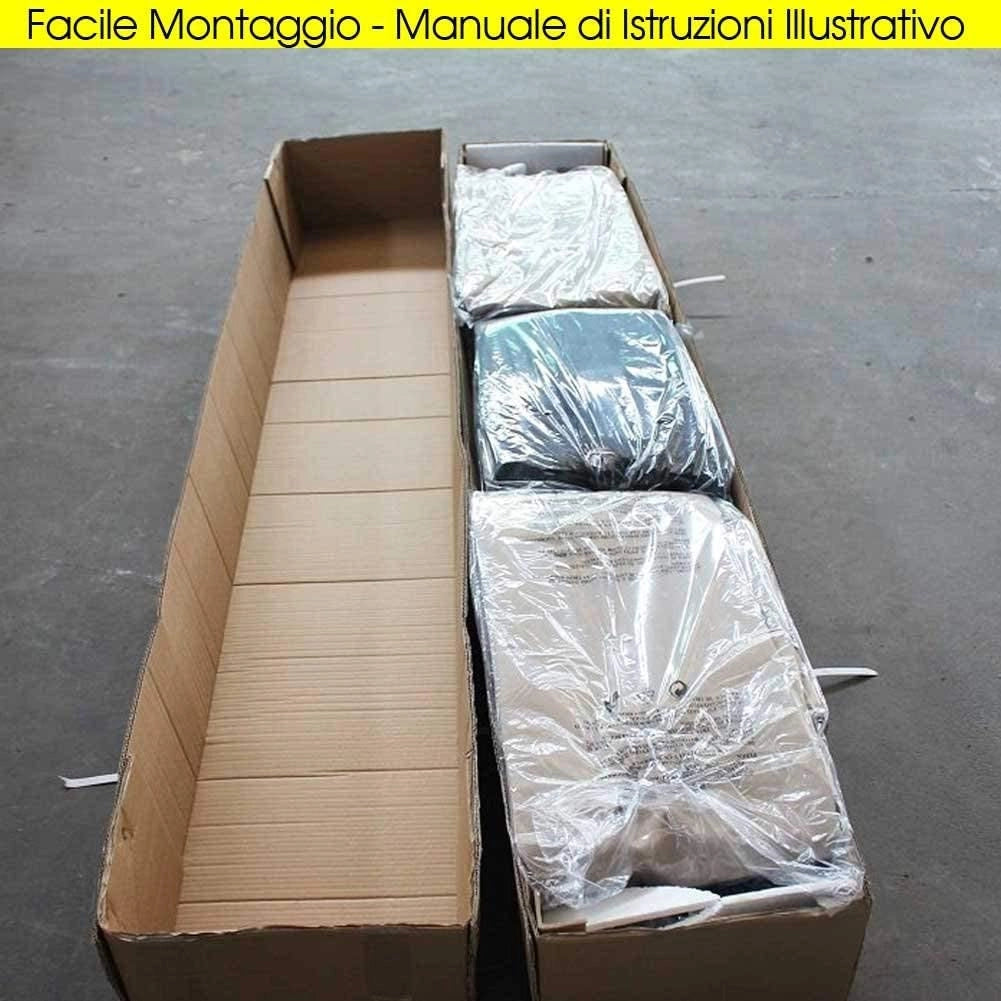 Gazebo Royal 3X4 Metri In Alluminio Impermeabile Zanzariera Antipioggia Moka