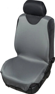 T-Shirt Coprisedile Singolo anteriore auto universale grigio