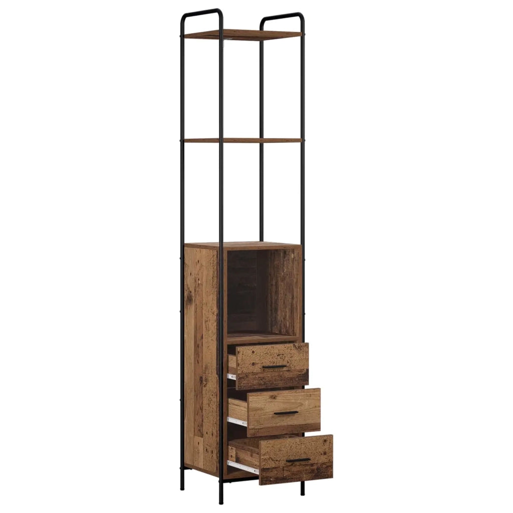 Mobile da Bagno Legno antico 40 x 36 x 200,5 cm 8014044
