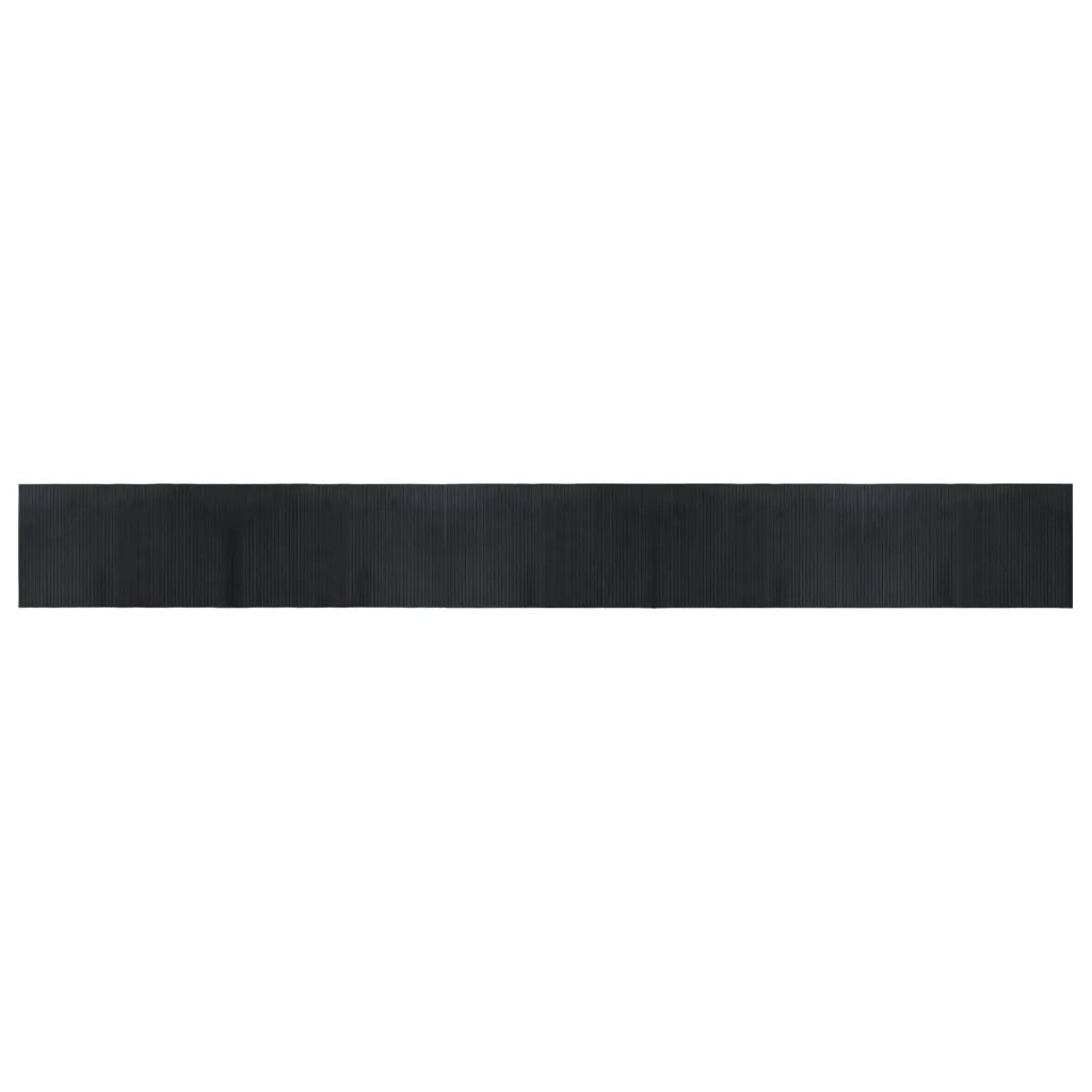 Tappeto Rettangolare Nero 60x500 cm in BambÃ¹