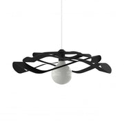 LAMPADARIO ORIGAMI E27 D.40XH120CM NERA
