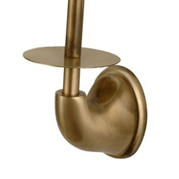 Porta rotolo di ricambio ottone antico serie revival