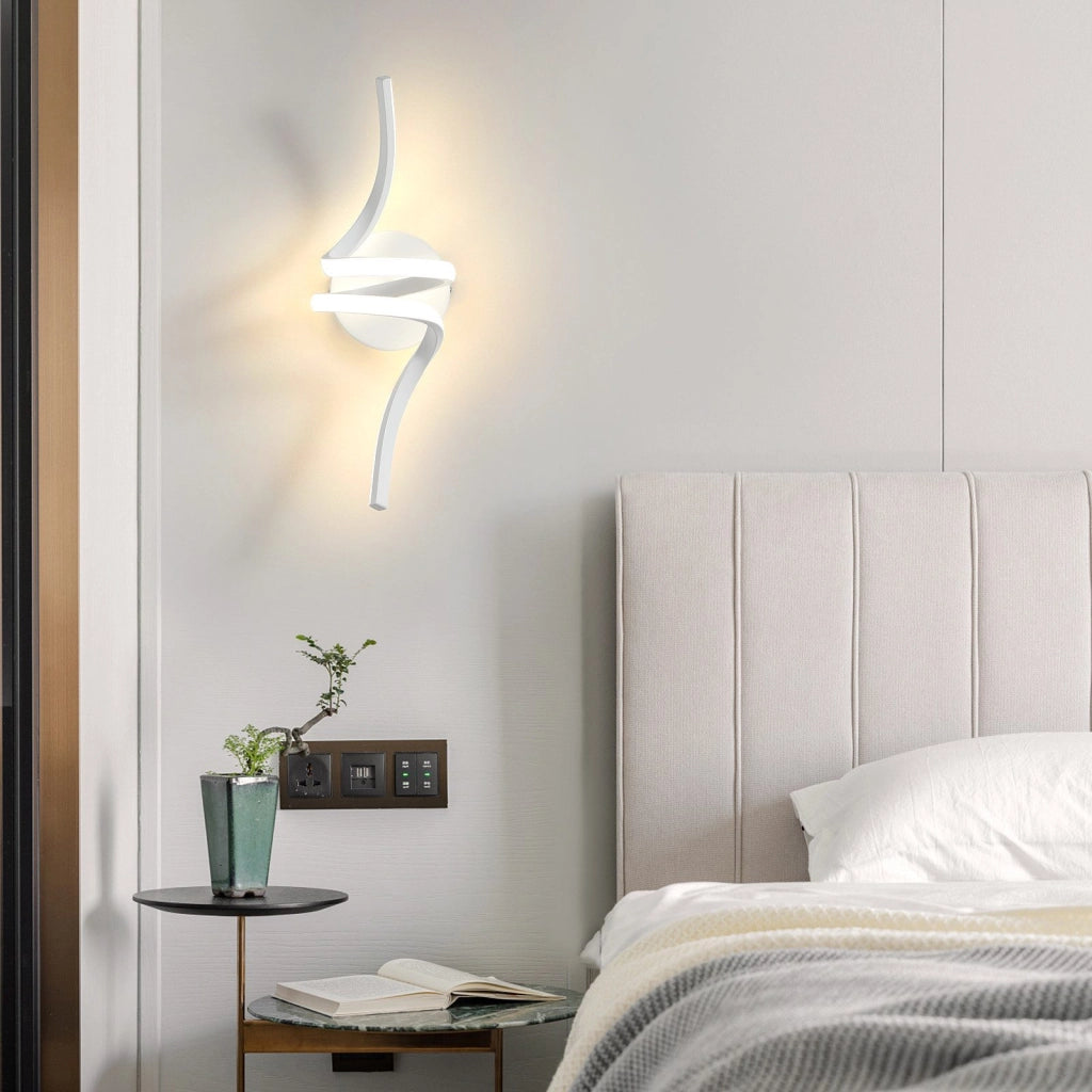 ZMH Applique moderna a LED da 7W bianco caldo per interni Design elegante