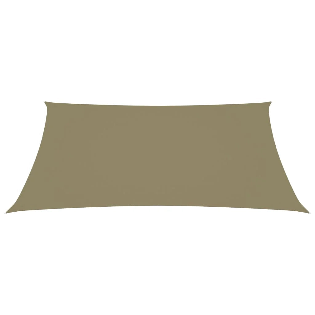 Vela ombreggiante/ombrellone rettangolare in tessuto Oxford 2,5 x 4,5 m beige 02_0009574