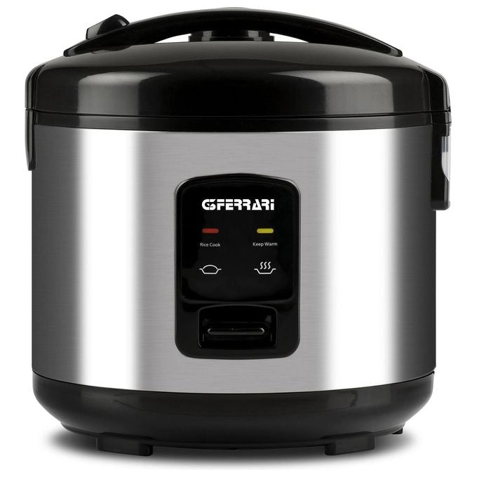 G3 Ferrari Risocotto cuoci riso 1,8 L 700 W Nero, Acciaio inossidabile