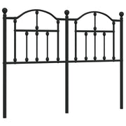 Testiera | Testata di Ricambio in Metallo Nero 120 cm