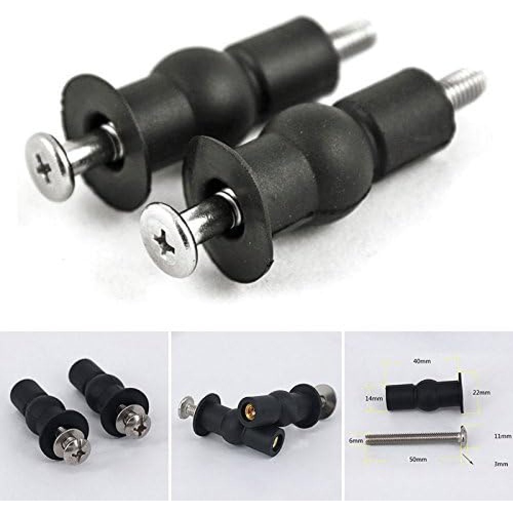 Xpccj wc top copertura coperchio 2pcs raccordo di fissaggio sedi