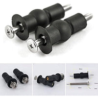 Xpccj wc top copertura coperchio 2pcs raccordo di fissaggio sedi